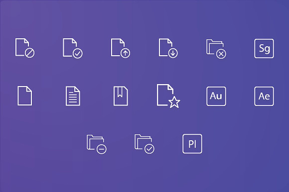 Documents, Folder & File Types Icons in Icons - product preview 2