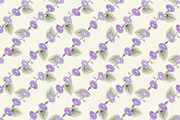 Bindweed flower seamless pattern