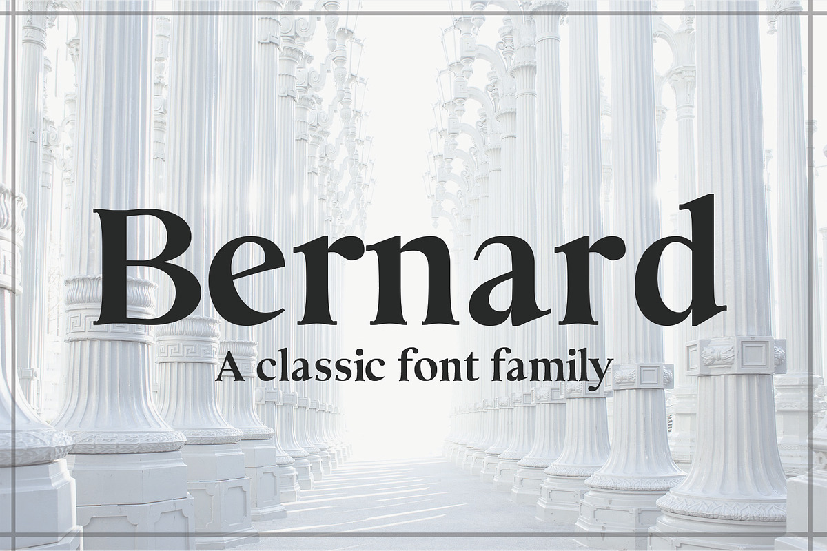 BERNARD: A Classic Typeface in Serif Fonts - product preview 8