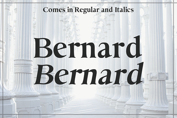BERNARD: A Classic Typeface in Serif Fonts - product preview 1