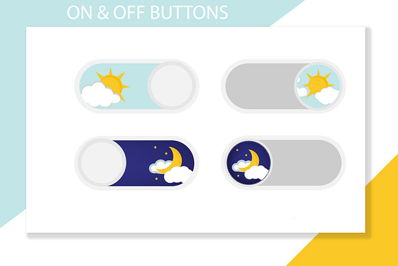 Day and night. Vector icons in Icons - product preview 3