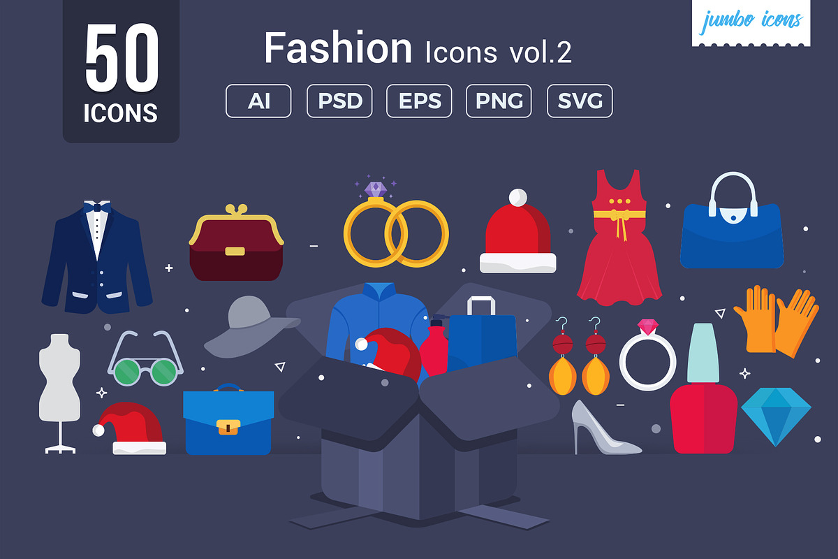 Fashion Vector Icons V2 in Icons - product preview 8
