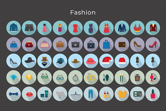 Fashion Vector Icons V2 in Icons - product preview 3