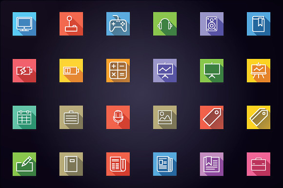 Business - Lifestyle & Office Icons in Icons - product preview 4