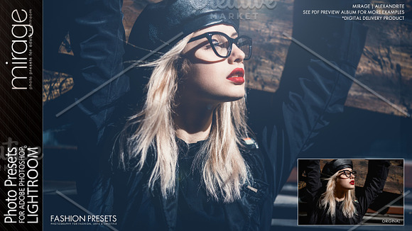 Presets for Lightroom / Fashion in Add-Ons - product preview 6