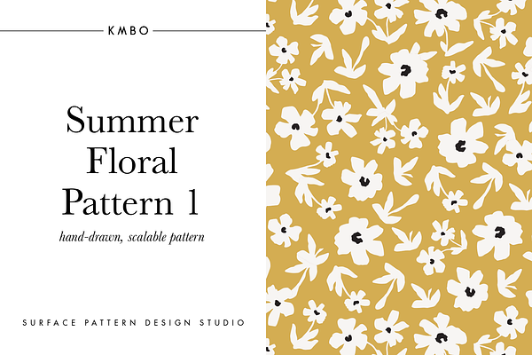 KMBO Summer Floral Pattern 1