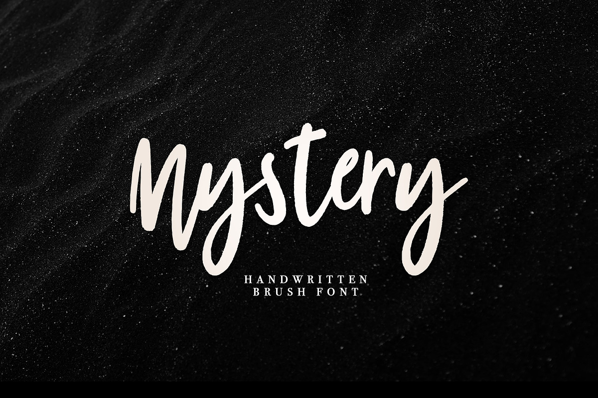 Mystery in Script Fonts - product preview 8