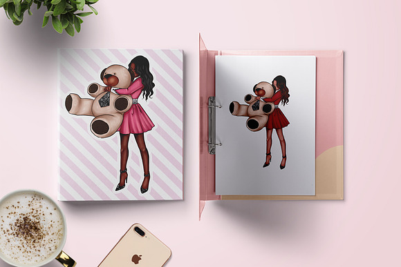 Fashion Png Planner Clipart in Illustrations - product preview 4