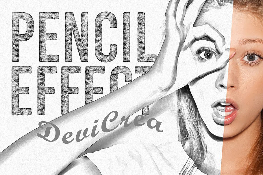 Devicrea Sketch Photoshop Action in Add-Ons - product preview 8