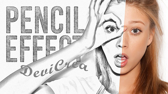 Devicrea Sketch Photoshop Action in Add-Ons - product preview 3
