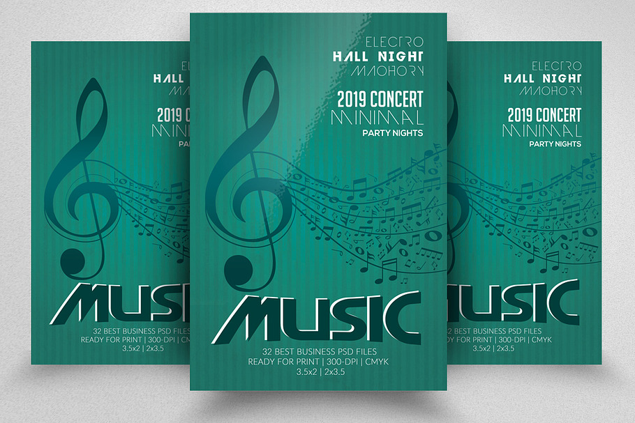 Music Concert Flyer Template in Flyer Templates - product preview 8