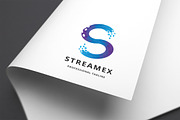 Streamex Letter S Logo
