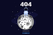 404 Animated Error Page