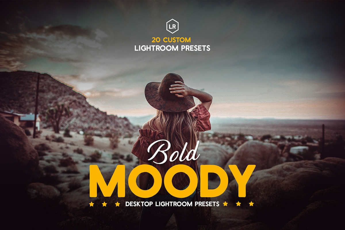 Bold Moody Lightroom Presets in Add-Ons - product preview 8