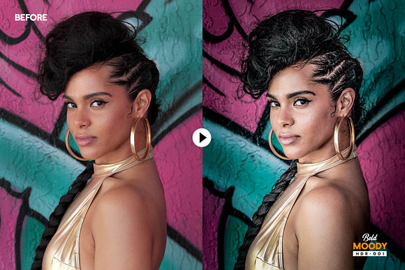Bold Moody Lightroom Presets in Add-Ons - product preview 1