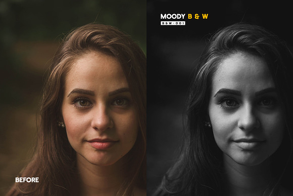 Bold Moody Lightroom Presets in Add-Ons - product preview 14