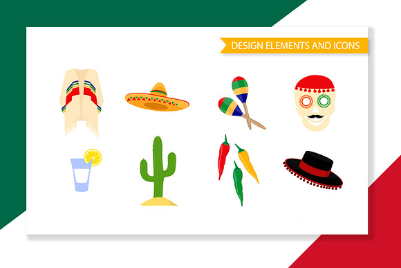 Fiesta & Cinco De Mayo. Vector icons in Icons - product preview 1