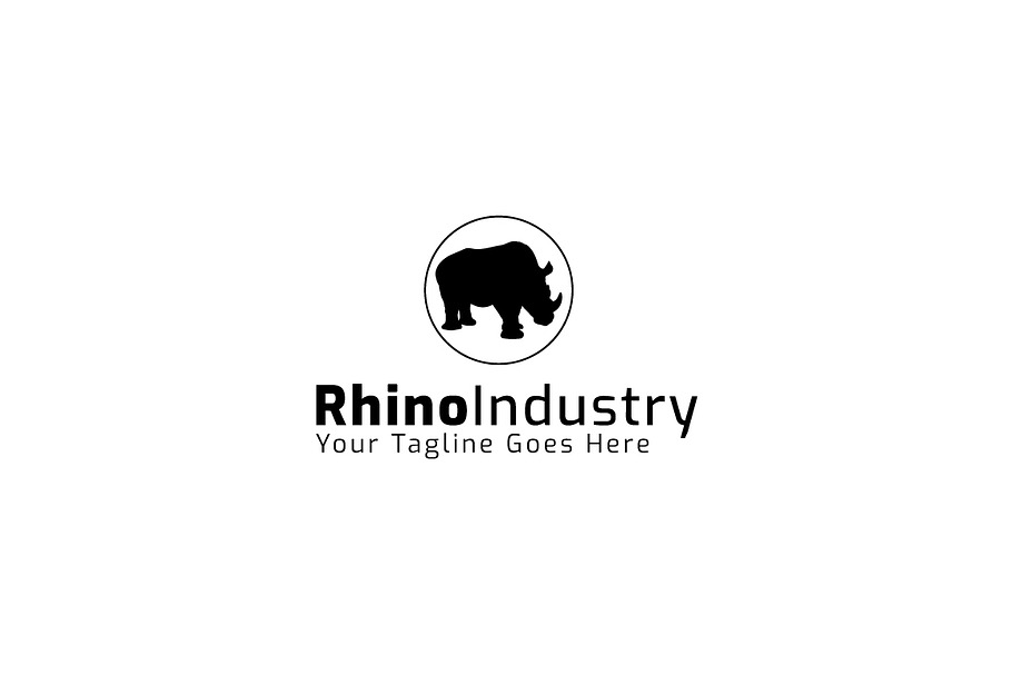Rhino Industry Logo Template