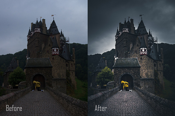 DEEP MOODY LIGHTROOM PRESETS in Add-Ons - product preview 2