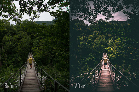 DEEP MOODY LIGHTROOM PRESETS in Add-Ons - product preview 3
