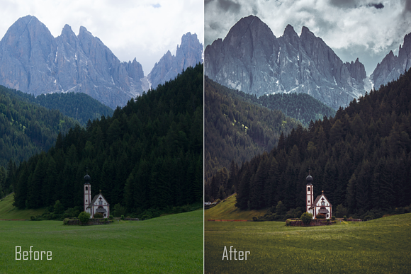 DEEP MOODY LIGHTROOM PRESETS in Add-Ons - product preview 13
