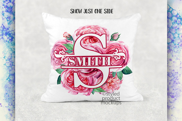 Sublimation plush pillow mockup in Product Mockups - product preview 3