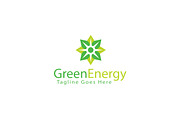 Green Energy Logo Template