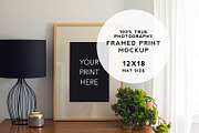 Home Series Framed Print Mockup #1