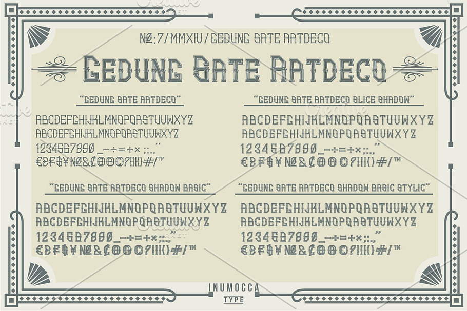 Artdeco (family font)