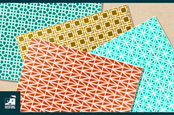 Breeze block digital paper in Patterns - product preview 2