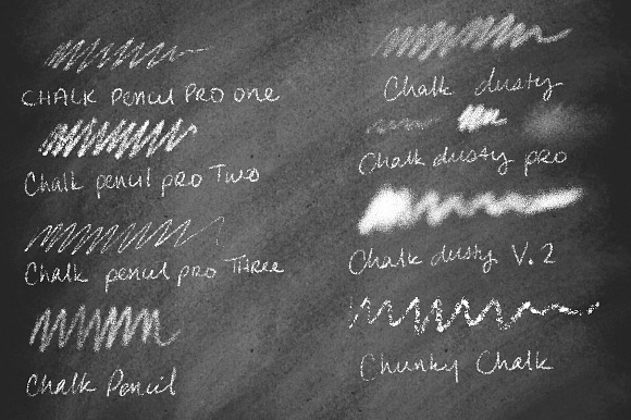 Chalk Brushes for Procreate in Add-Ons - product preview 1