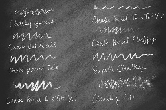 Chalk Brushes for Procreate in Add-Ons - product preview 2