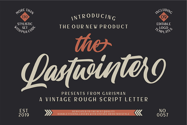 The Lastwinter - Vintage Script