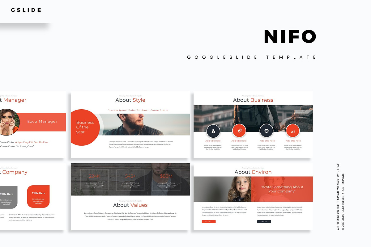 Nifo - Google Slides Template in Google Slides Templates - product preview 8