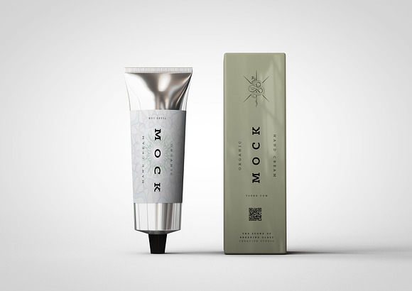 Aluminium Plastic Tube Mock-Up in Product Mockups - product preview 6