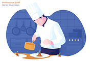 Professional Chef - Illustration