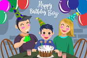 Birthday Boy - Vector Illustration
