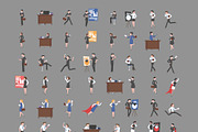 Office Worker Activity Characters