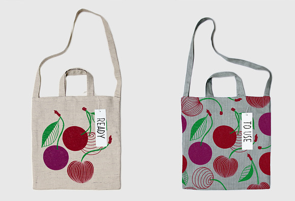 Vintage hand drawn textured fruits in Illustrations - product preview 2