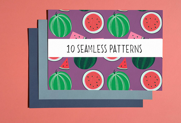 Vintage hand drawn textured fruits in Illustrations - product preview 3