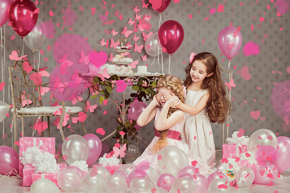 Rustling Confetti Photoshop Overlays in Add-Ons - product preview 25
