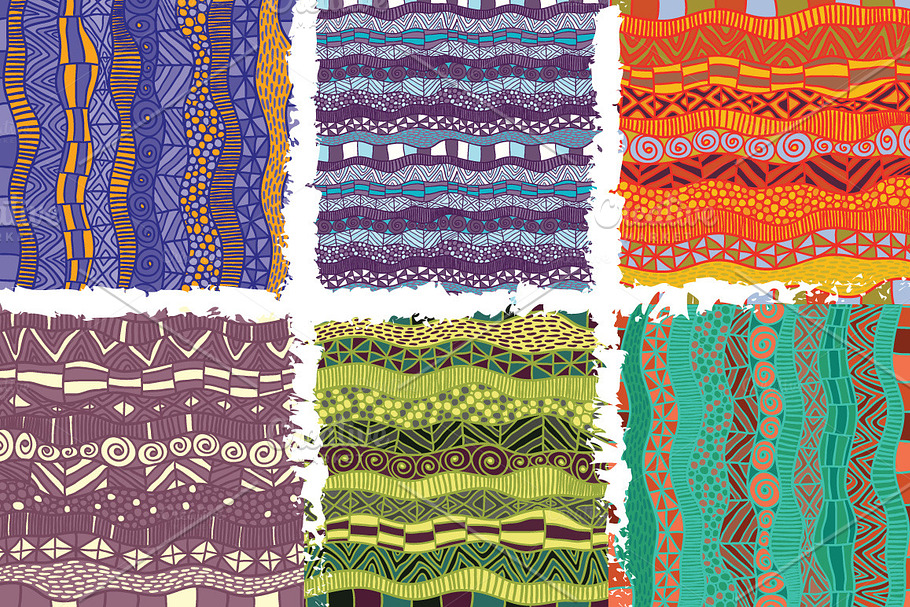 13 wavy seamless patterns in Patterns - product preview 8