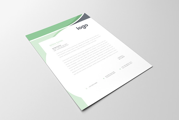 Creative Green and Black Flyer in Stationery Templates - product preview 2