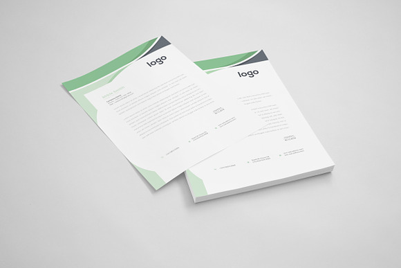 Creative Green and Black Flyer in Stationery Templates - product preview 6