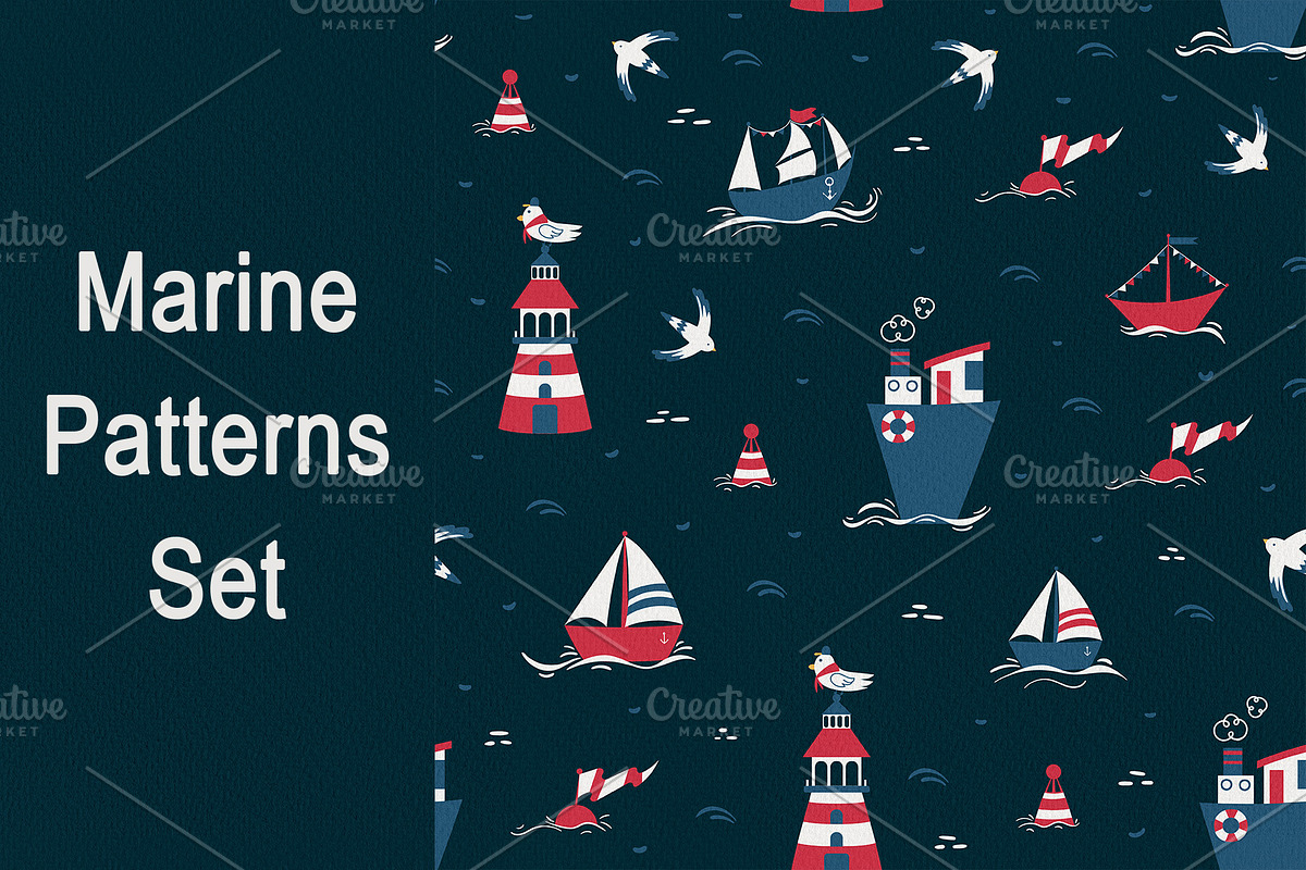Marine Patterns in Patterns - product preview 8