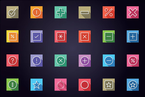 Arrows and User Interface Flat Icons in Icons - product preview 5