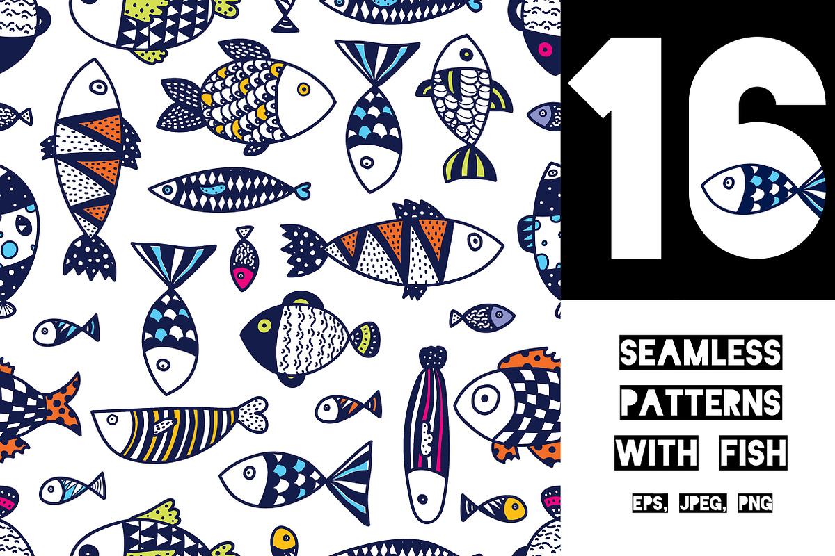 Fish! fish! fish! in Patterns - product preview 8