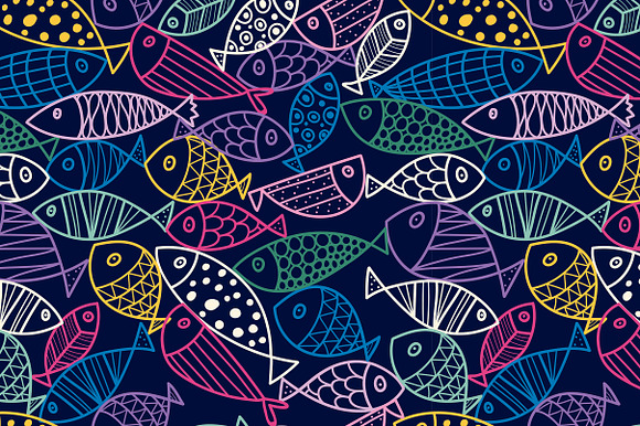 Fish! fish! fish! in Patterns - product preview 2