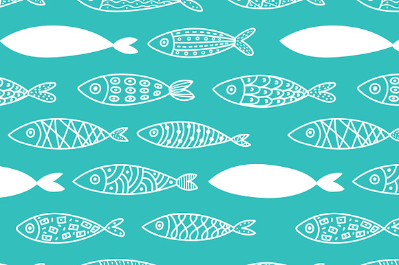 Fish! fish! fish! in Patterns - product preview 3