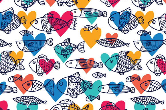 Fish! fish! fish! in Patterns - product preview 5
